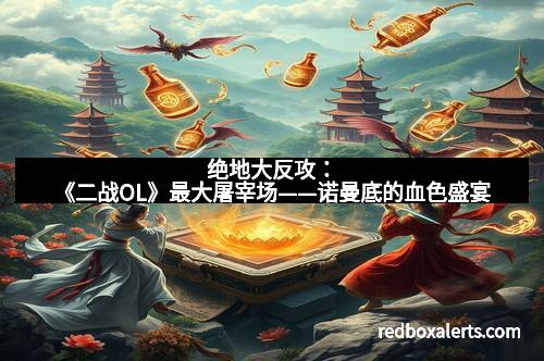 绝地大反攻：《二战OL》最大屠宰场——诺曼底的血色盛宴